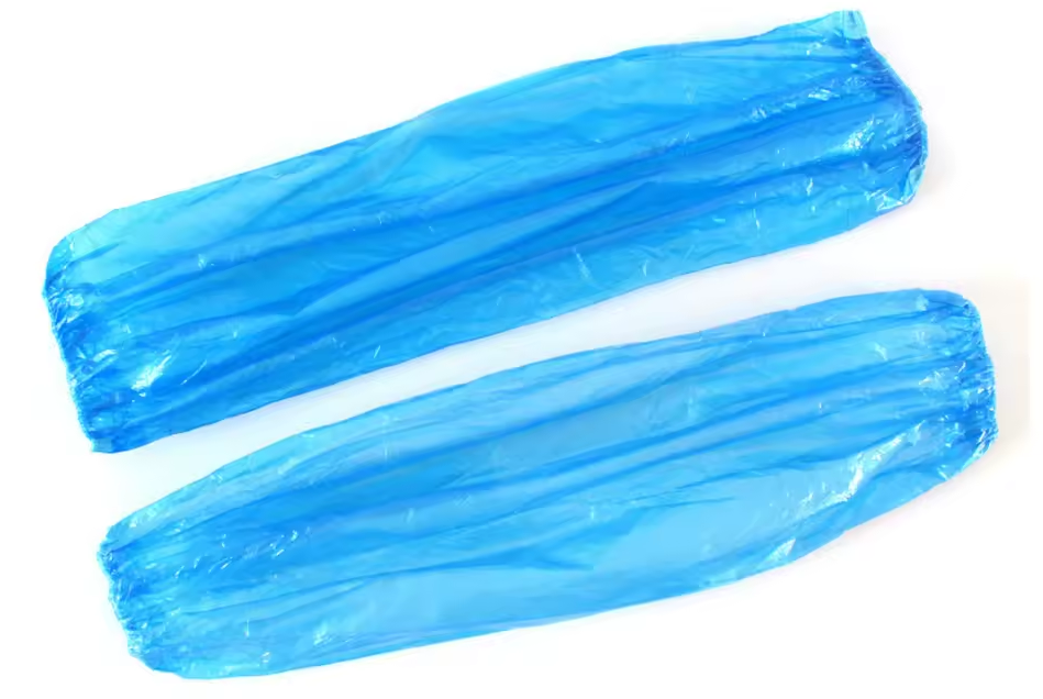 Restaurant Sleeve Arm Protector Disposable Plastic Sleeve Blue-Xiantao Zhikang Protective Products Co., Ltd.