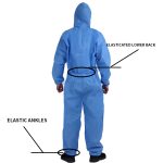 Protective coverall – blue-Xiantao Zhikang Protective Products Co., Ltd.