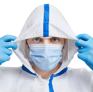 Disposable protective clothing conjoined body industrial dust