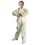 Customized SMS Blue/white/pink/yellow Breathable Kids Disposable Coveralls-Xiantao Zhikang Protective Products Co., Ltd. Customized SMS Blue/white/pink/yellow Breathable Kids Disposable Coveralls-Xiantao Zhikang Protective Products Co., Ltd.