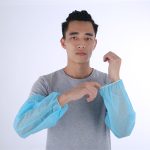 Disposable Sleeve Covers / Arm Protectors-Xiantao Zhikang Protective Products Co., Ltd.
