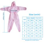 Customized SMS Blue/white/pink/yellow Breathable Kids Disposable Coveralls-Xiantao Zhikang Protective Products Co., Ltd. Customized SMS Blue/white/pink/yellow Breathable Kids Disposable Coveralls-Xiantao Zhikang Protective Products Co., Ltd.