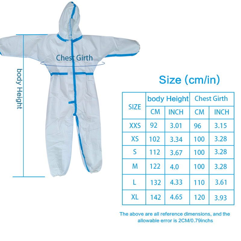 Safety Protective Waterproof Microporous Film Coverall Dust Proof Healthcare Kids Disposable Coveralls-Xiantao Zhikang Protective Products Co., Ltd. Safety Protective Waterproof Microporous Film Coverall Dust Proof Healthcare Kids Disposable Coveralls-Xiantao Zhikang Protective Products Co., Ltd.