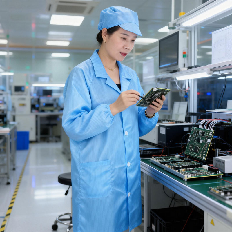 Anti-static clothing dust clothing details-Xiantao Zhikang Protective Products Co., Ltd.